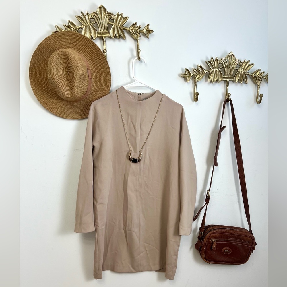 OAK&Fort Capuccino color dress S